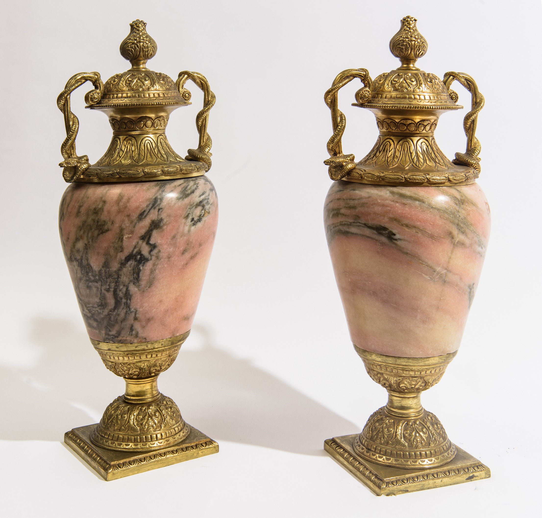 Coppia di vasi ornamentali