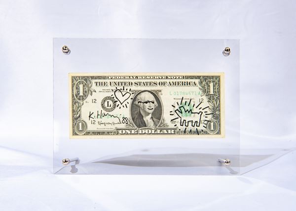 Keith  Haring - One Dollar 