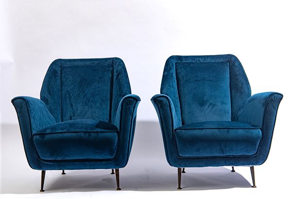 Isa Bergamo - Coppia di poltrone