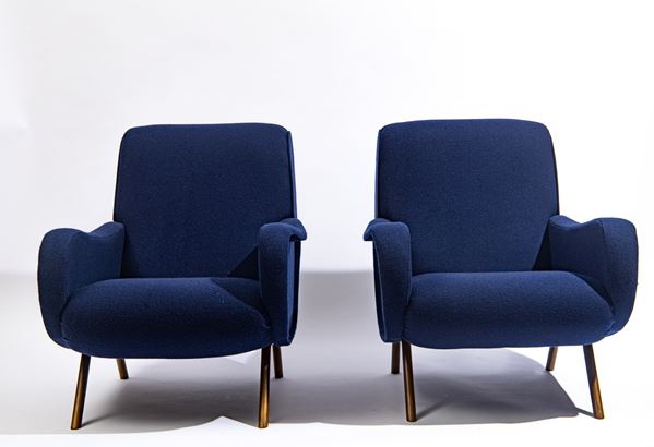 Marco Zanuso - Coppia di poltrone, mod. "Lady"