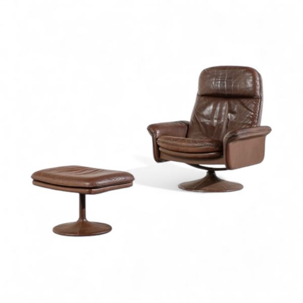 Poltrona con Poggiapiedi