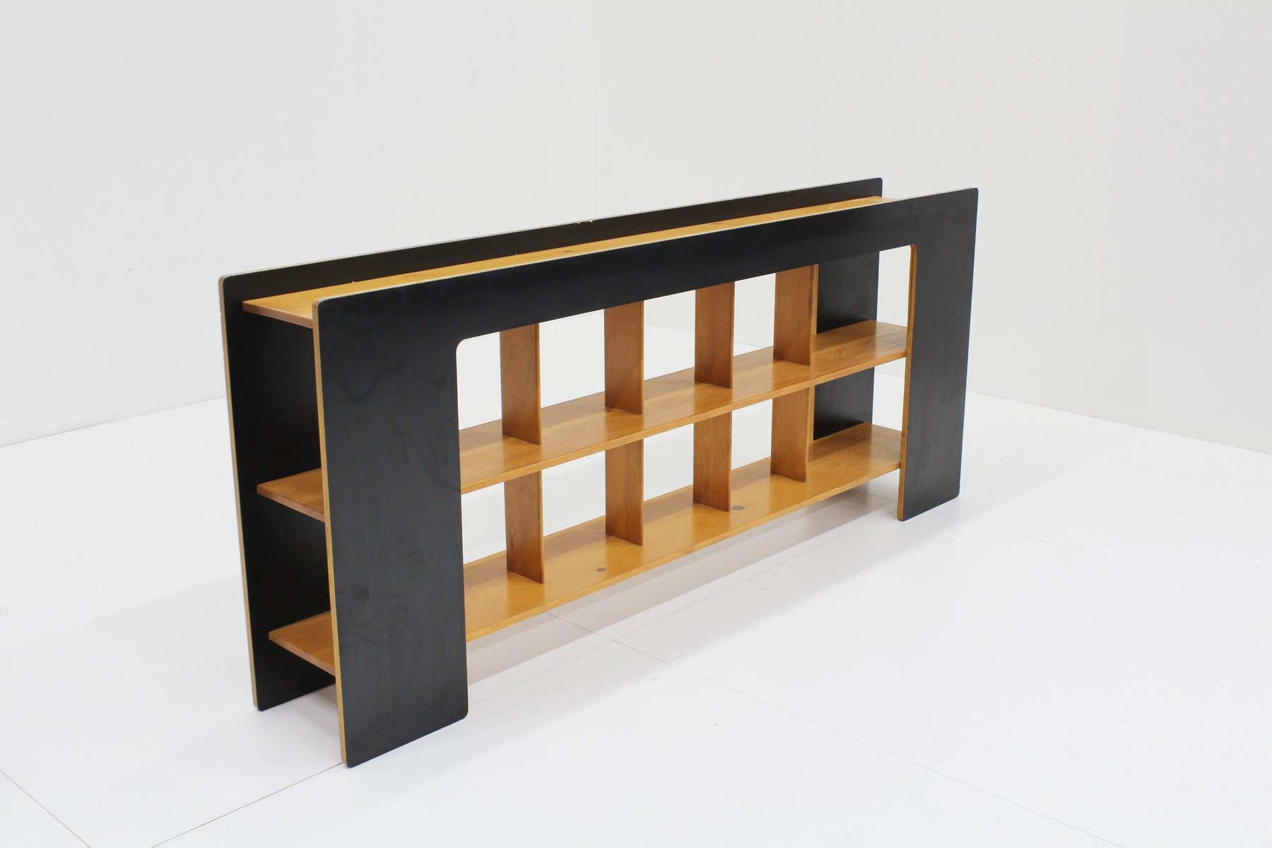 Roberto Pamio & Renato Toso - Libreria modulare in legno