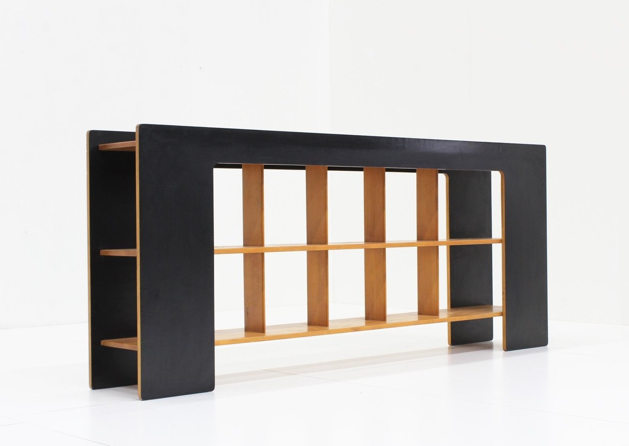 Roberto Pamio & Renato Toso - Libreria modulare in legno