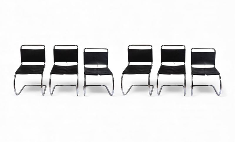 Sei sedie, mod. "MR10"