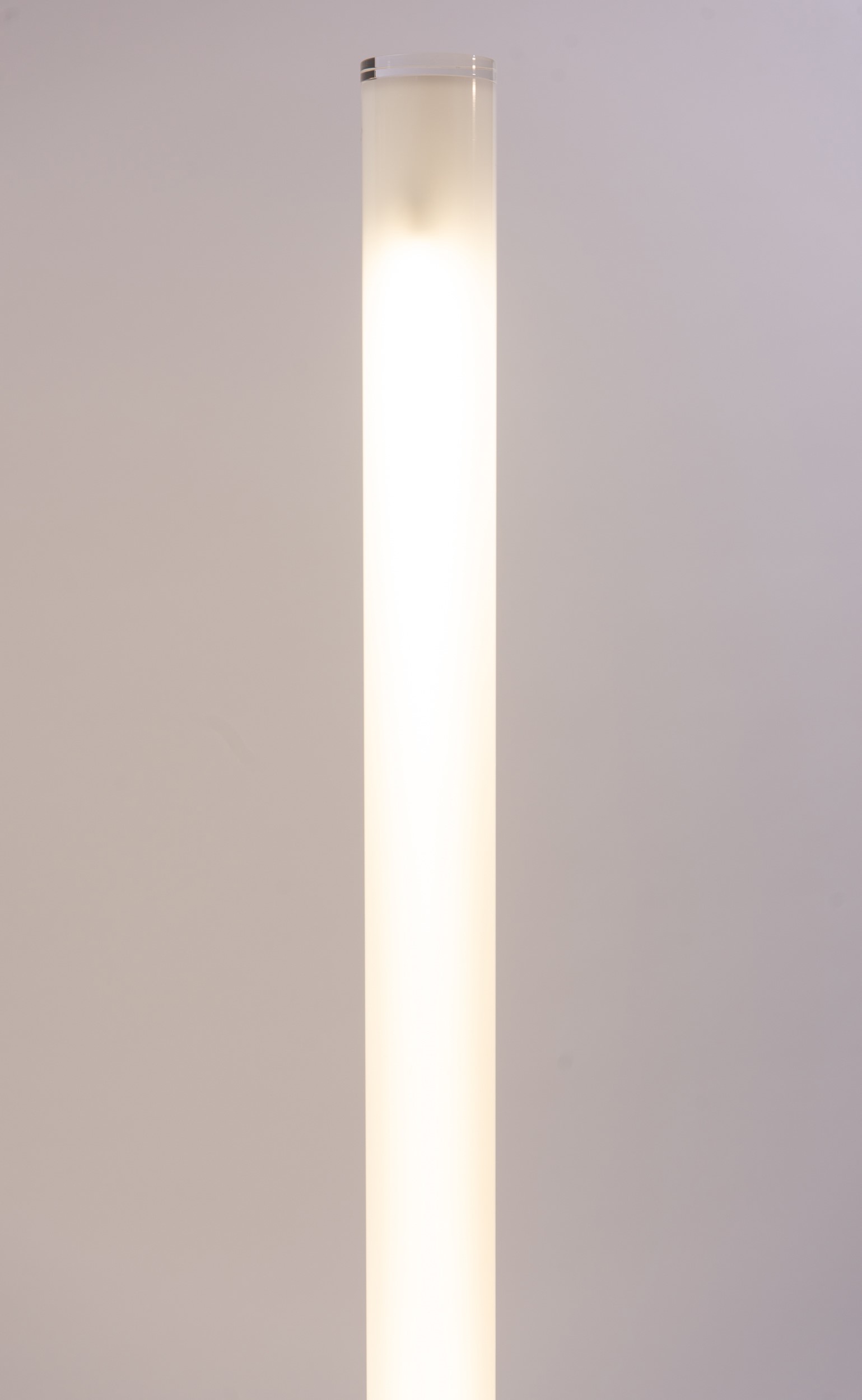 Lampada da terra in plexiglass, anni '80 del XX secolo