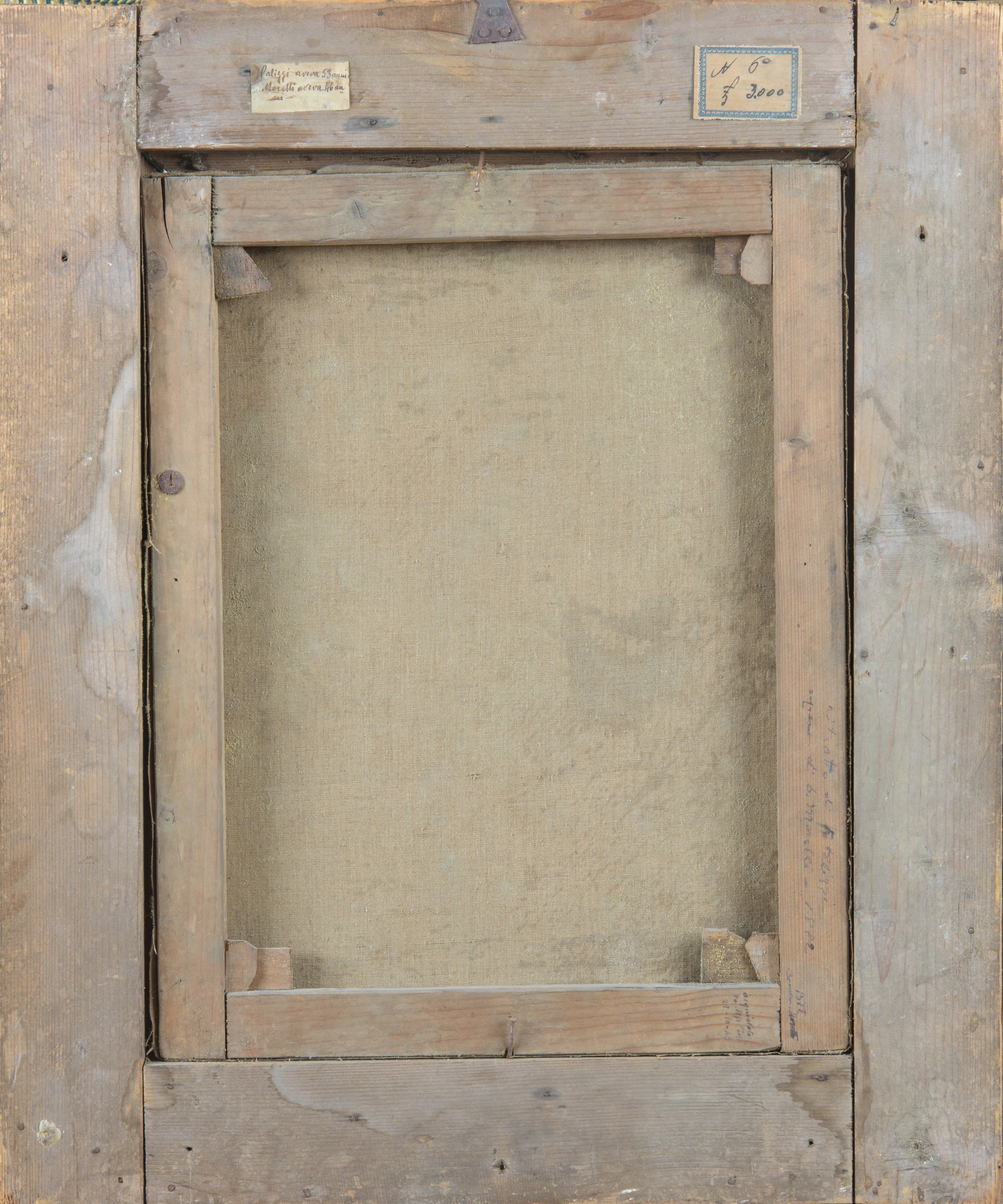 Domenico Morelli - Ritratto di Filippo Palizzi, olio su tela