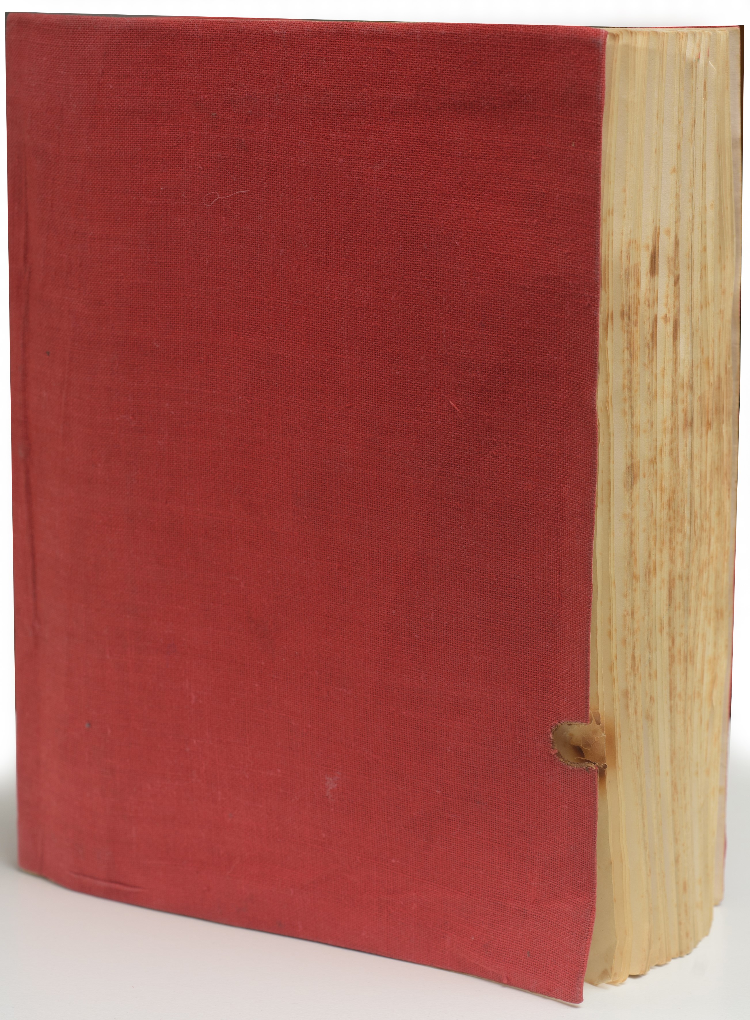 Alighiero Boetti - Libro rosso – Quaderno di lavoro con stencil e studi preparatori per la serie ...