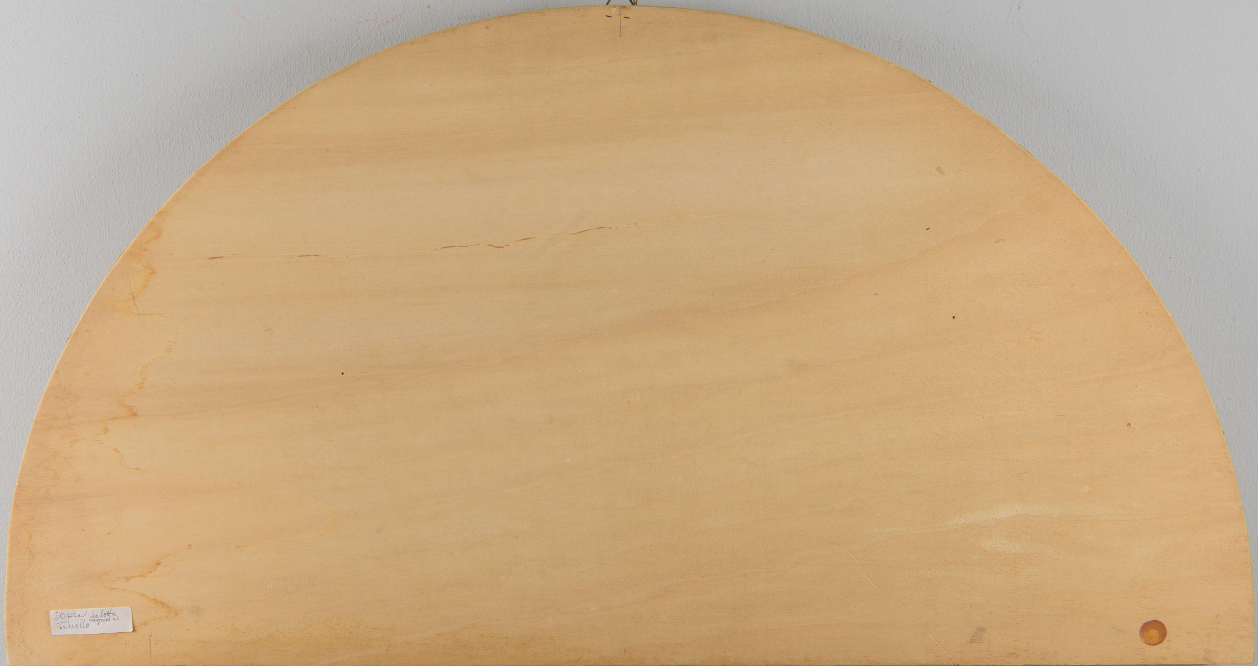 Quattro lunette raffiguranti scene allegoriche