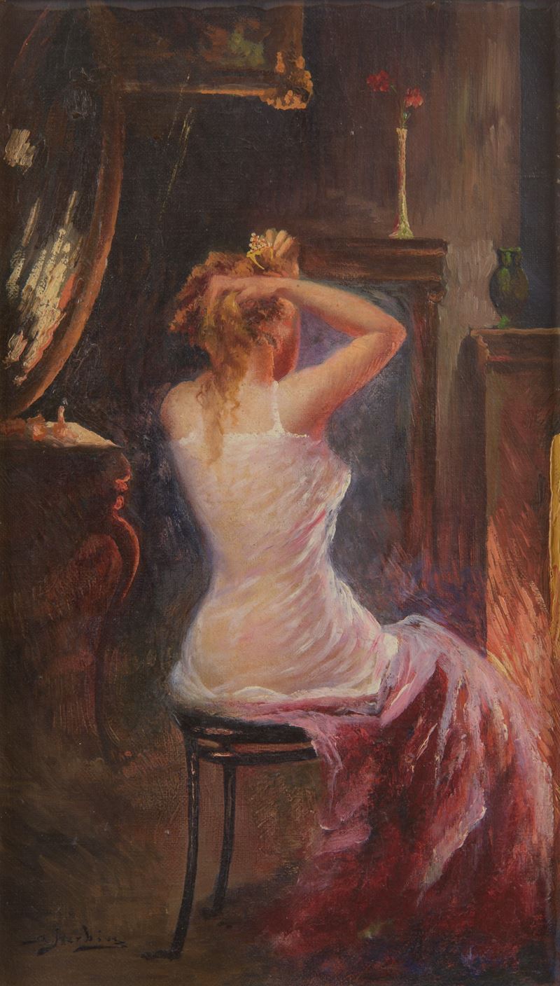 A. Herbin, La gioia di vivere, olio su tela