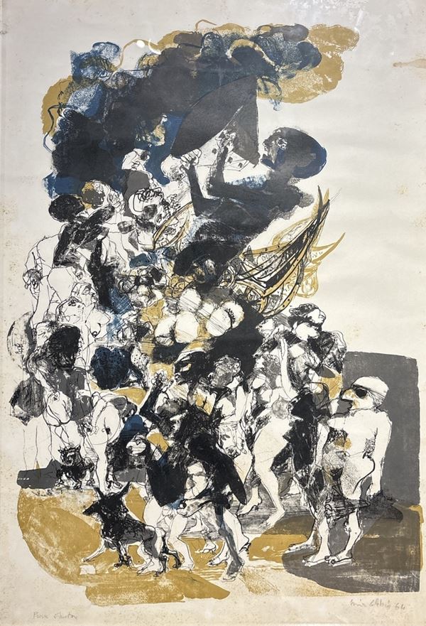 AA. VV. Lotto di quattro litografie