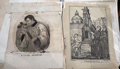 Lotto di Stampe a Soggetto Religioso