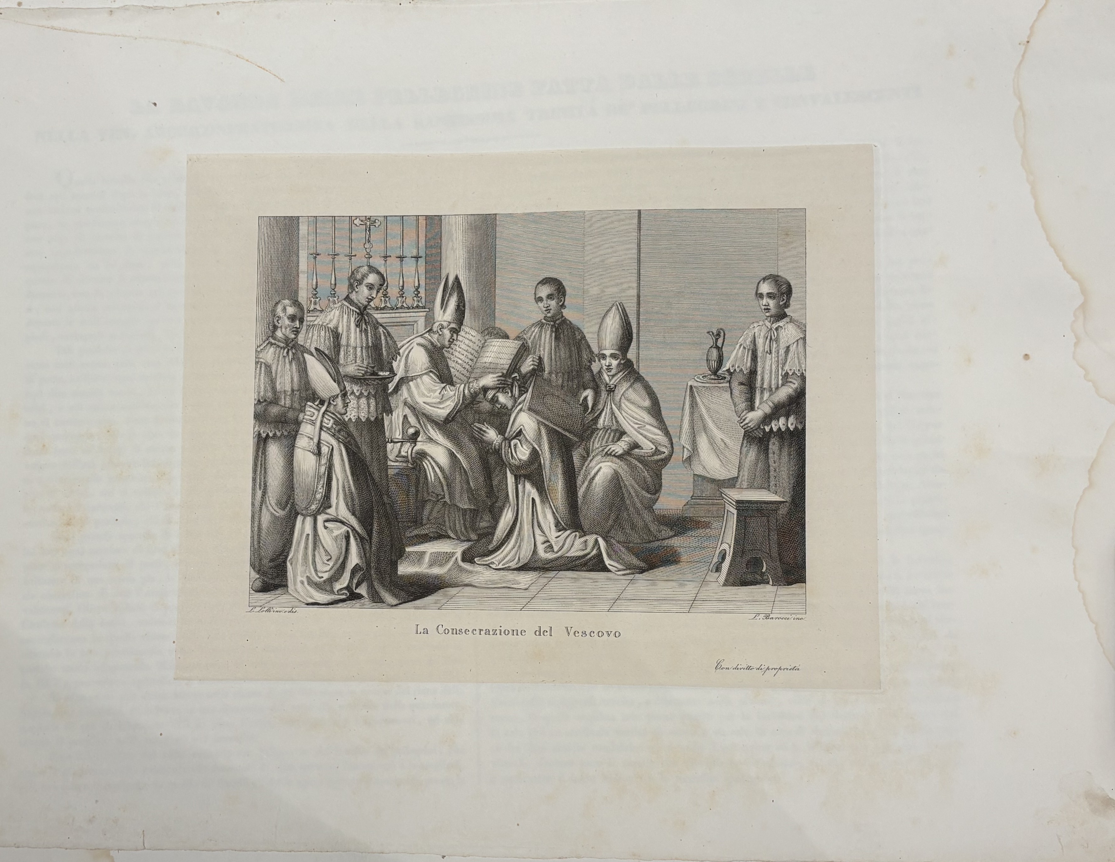 Da Luigi Barocci - Collezione di 40 Sacre Cerimonie e Collezione di Costumi Sacri Romani