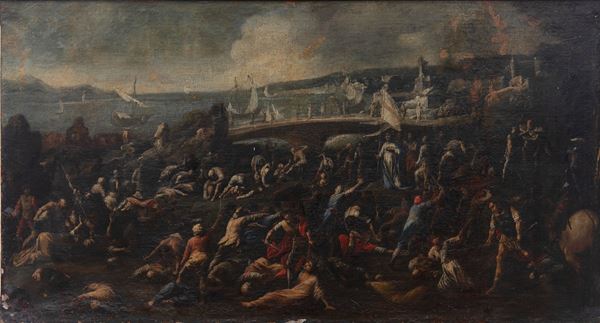 Scipione Compagno - Scena di battaglia