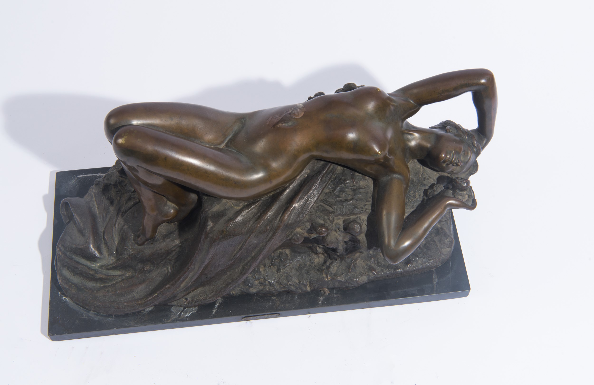 Costantino Barbella - Ebrezza, bronzo su base in marmo