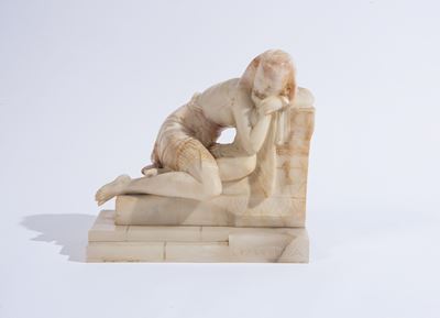 Cleopatra in alabastro