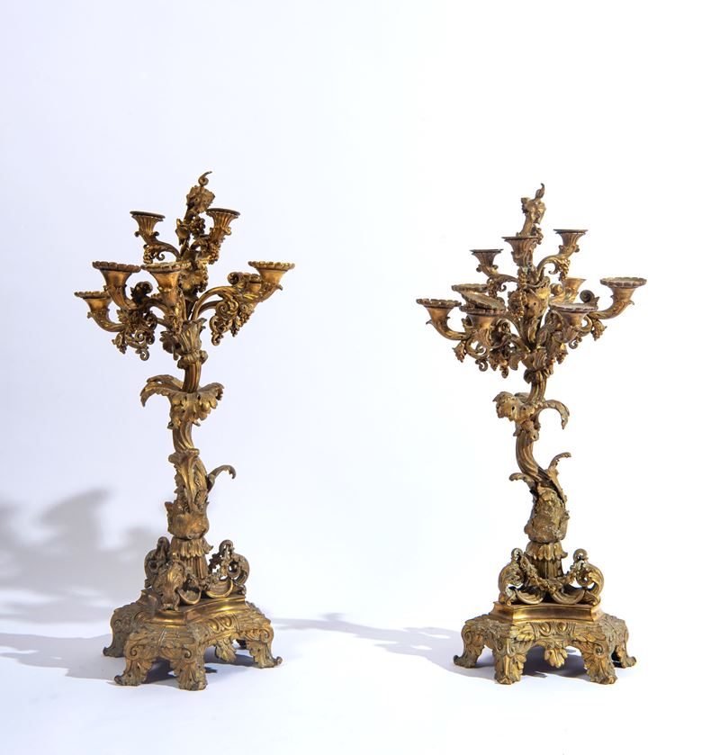 Coppia di candelieri