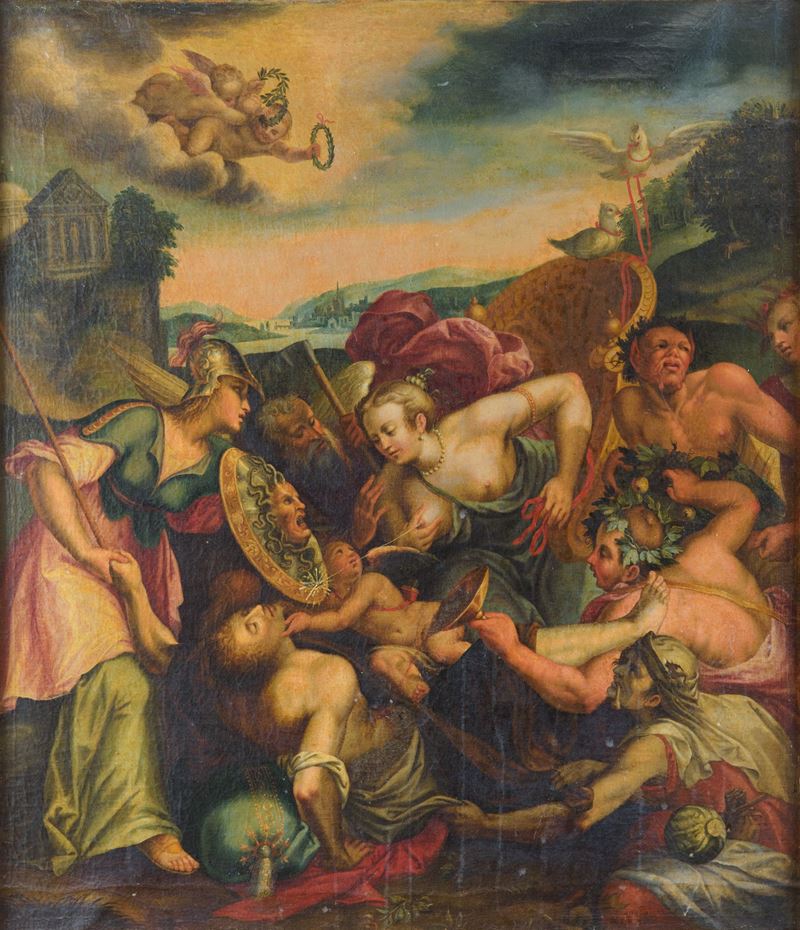 Minerva protegge il pastore Sifilo