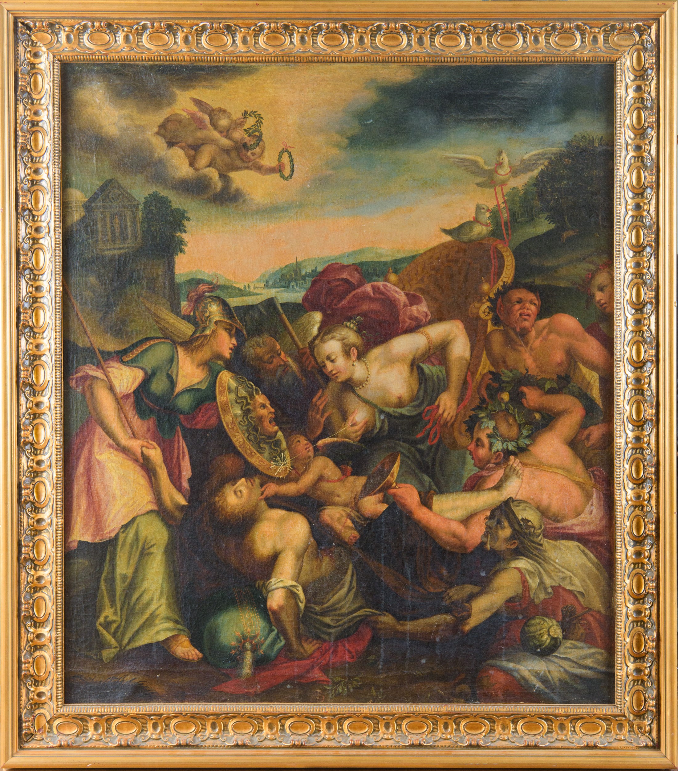 Minerva protegge il pastore Sifilo