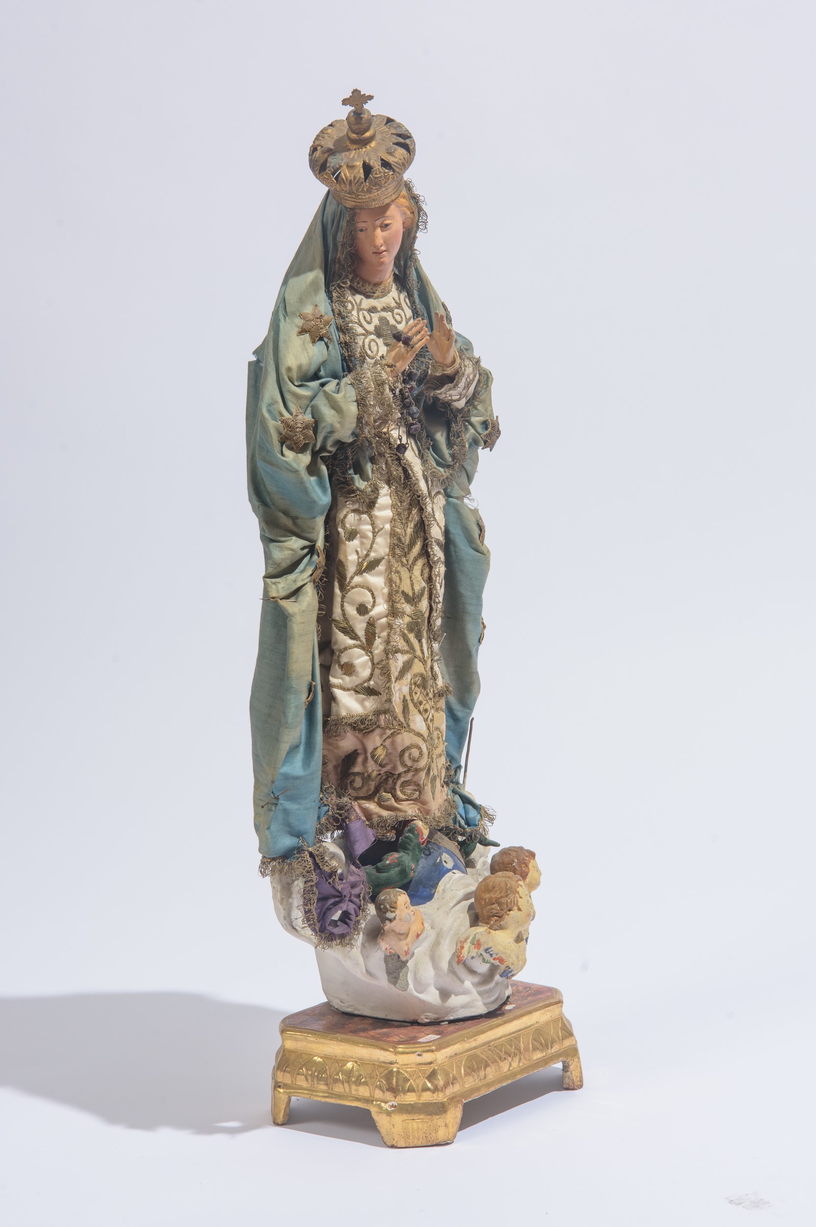 Scultura devozionale raffigurante l'Immacolata