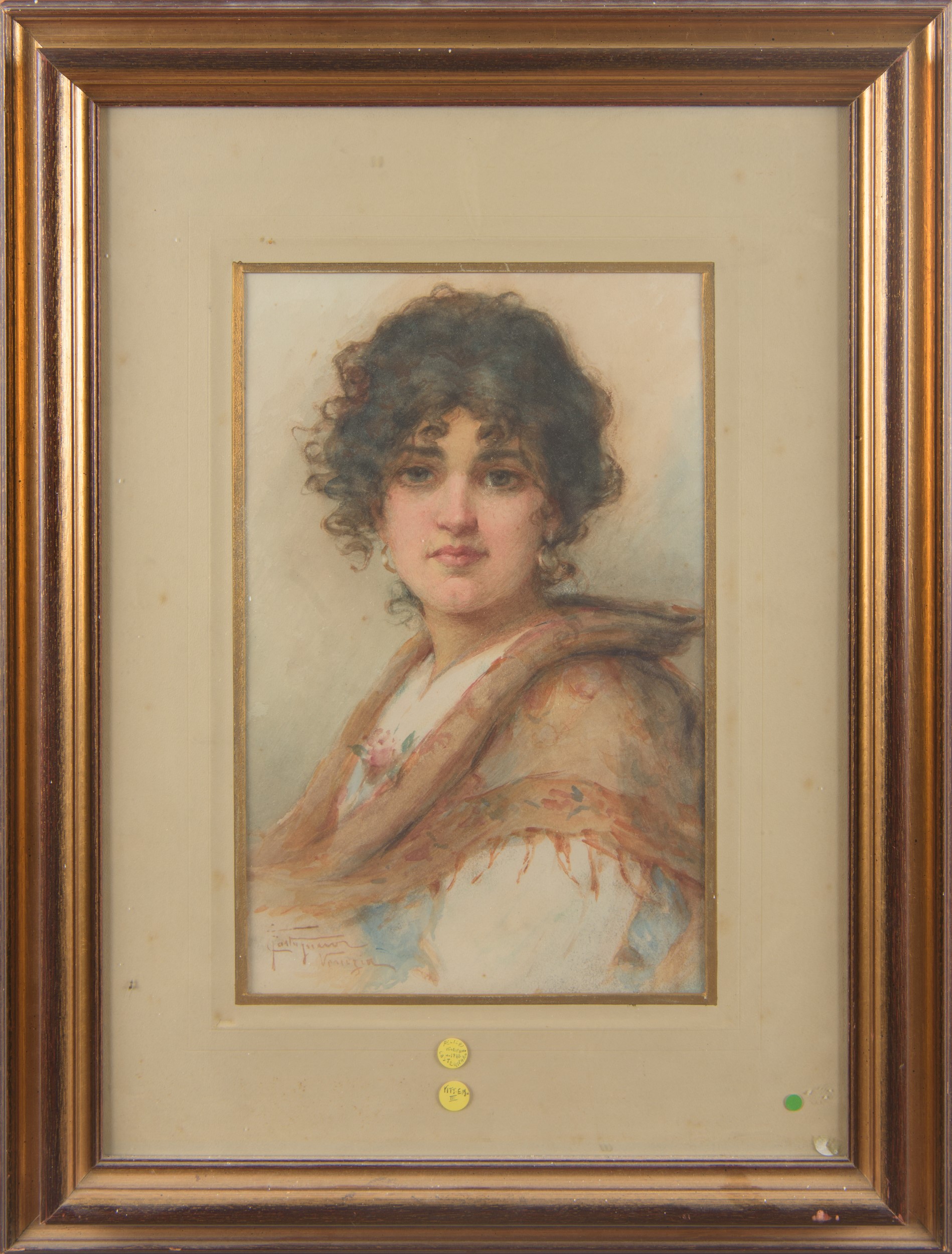 Felice Castegnaro - Mezzobusto di fanciulla