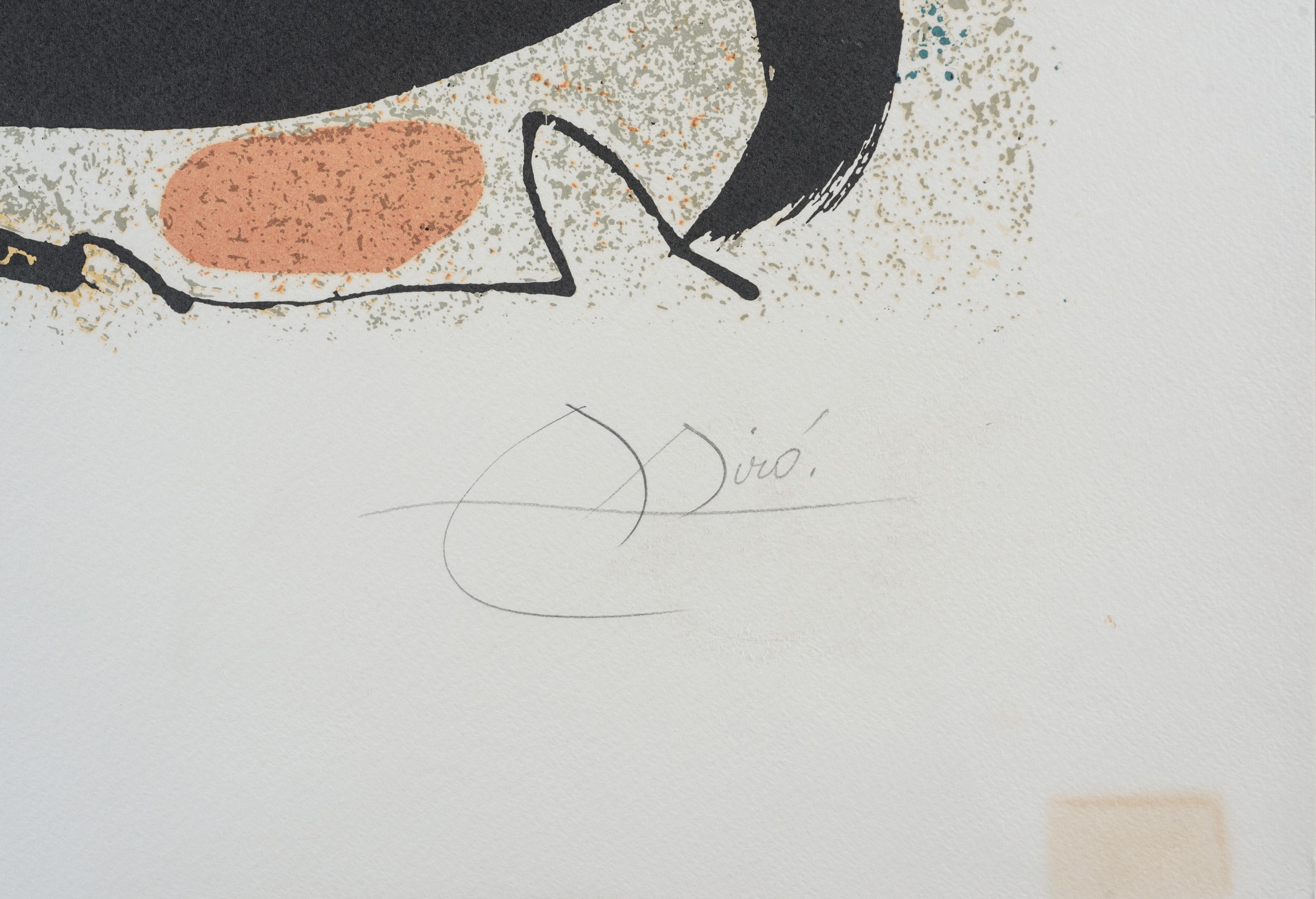 Juan Mirò i Ferrà - Joan Miró i Ferrà, Exhibition at Pasadena Art Museum, litografia a colori