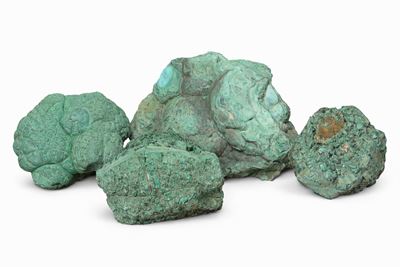 Opera in Malachite, Sei blocchi di malachite