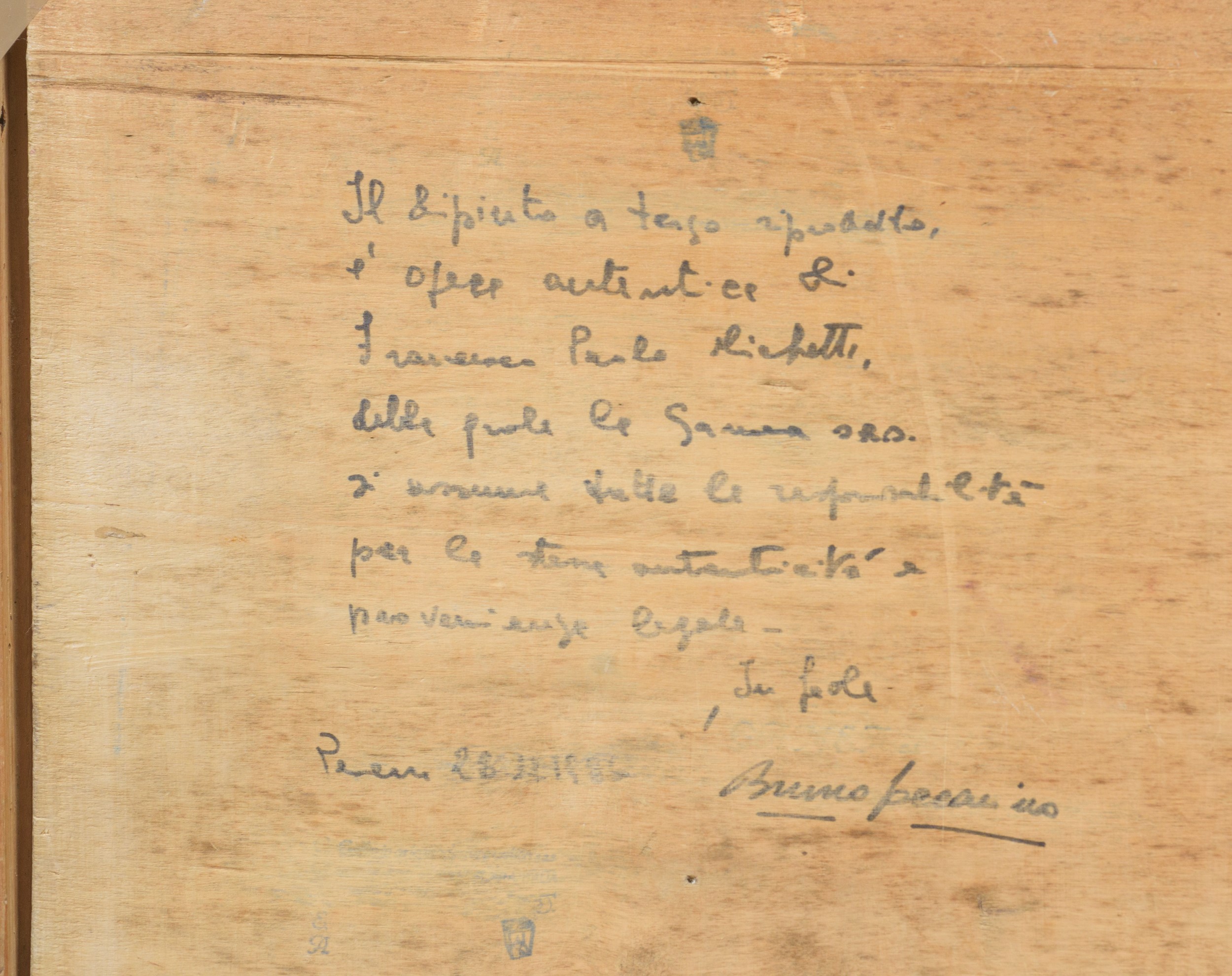 Francesco Paolo Michetti - Scena agreste con contadina e asino, olio su tavola