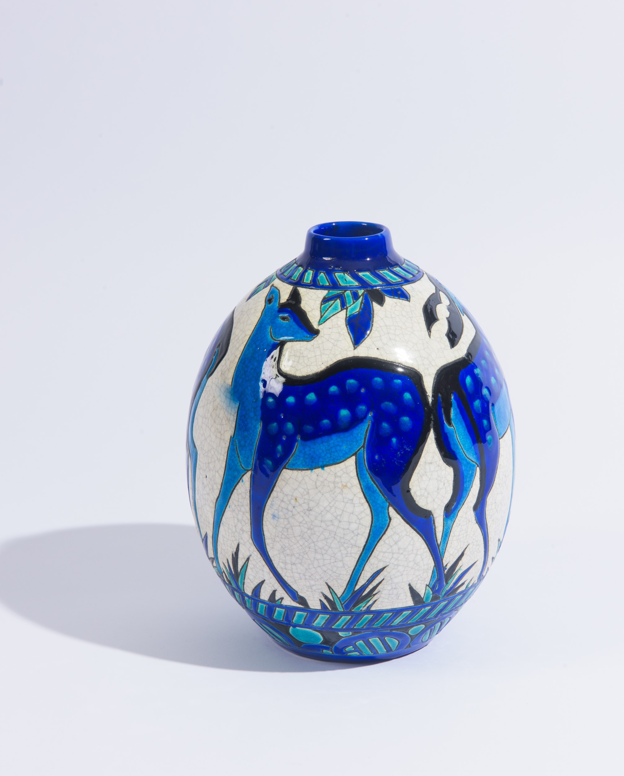 Charles Catteau - Vaso in ceramica smaltata