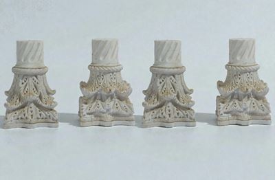 Capitelli in marmo bianco, Italia, inizio XX secolo