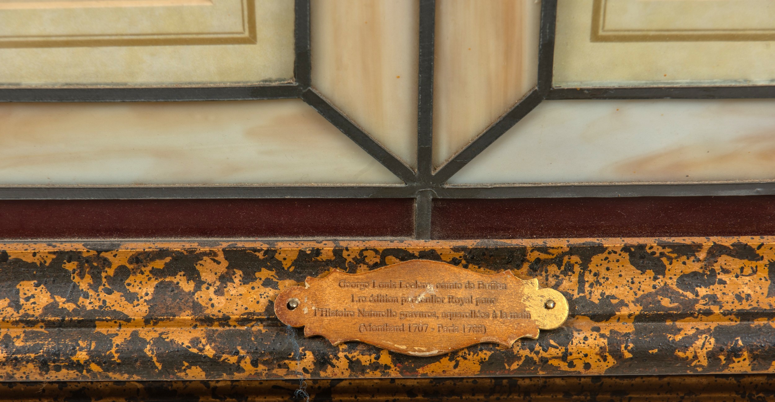 Due grandi pannelli con 6 incisioni ciascuno