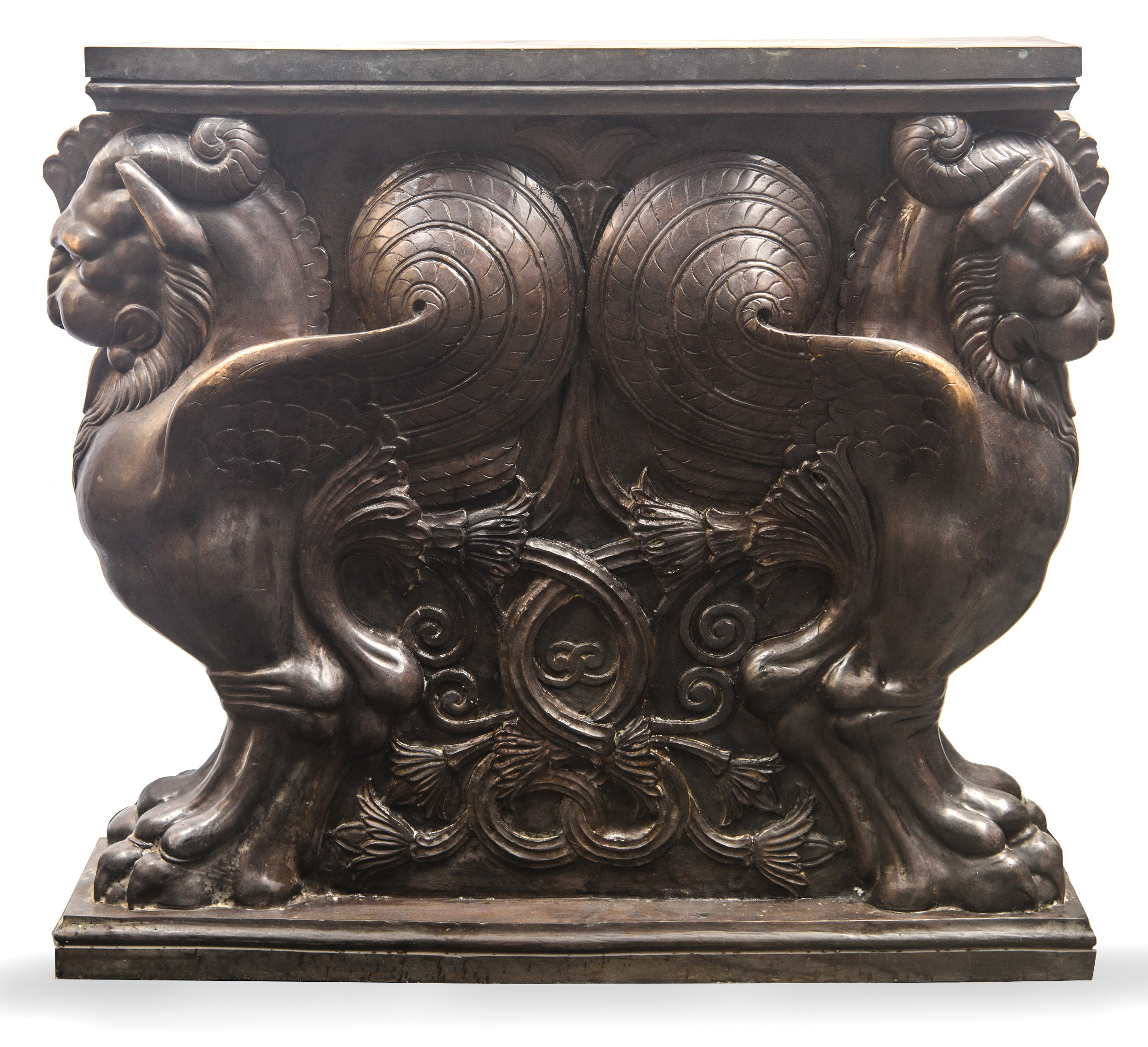 Coppia di monumentali trapezofori