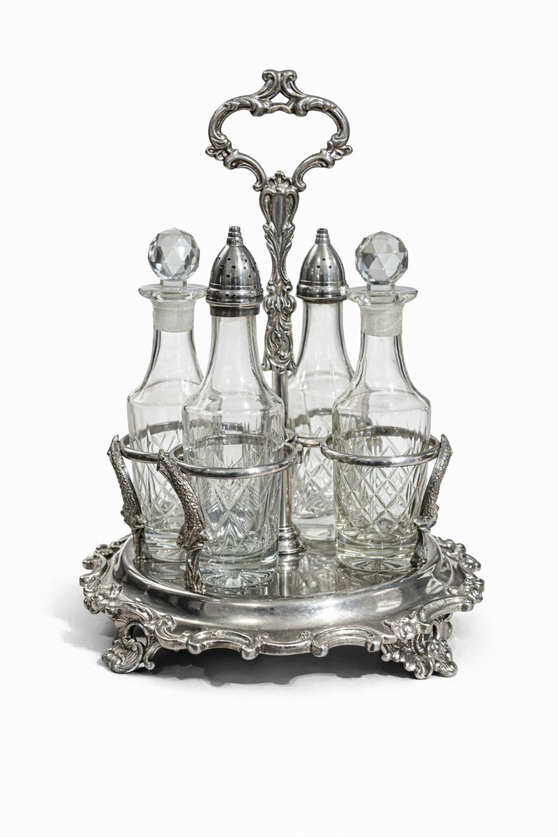 Royal Sheffield, Cruette in metallo argentato