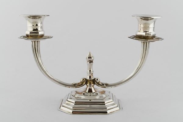 Candelabro a due fiamme