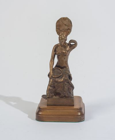 Penelope, bronzo dorato