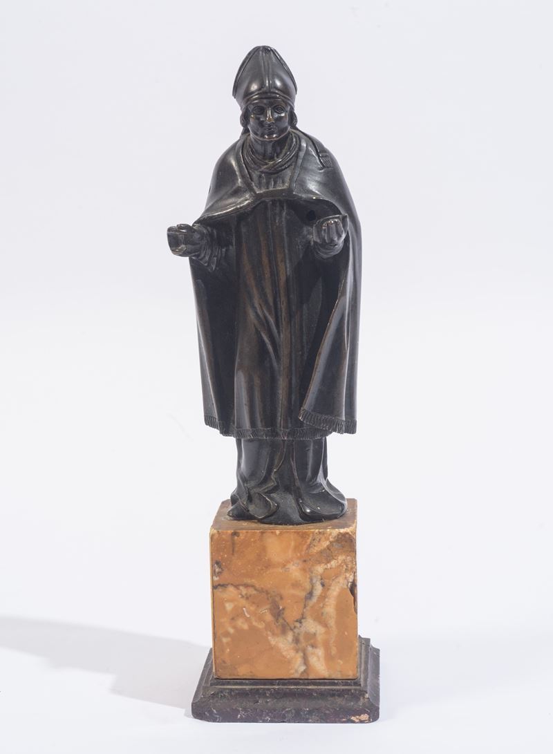 Scultura raffigurante il vescovo Rudolf von Sherenberg