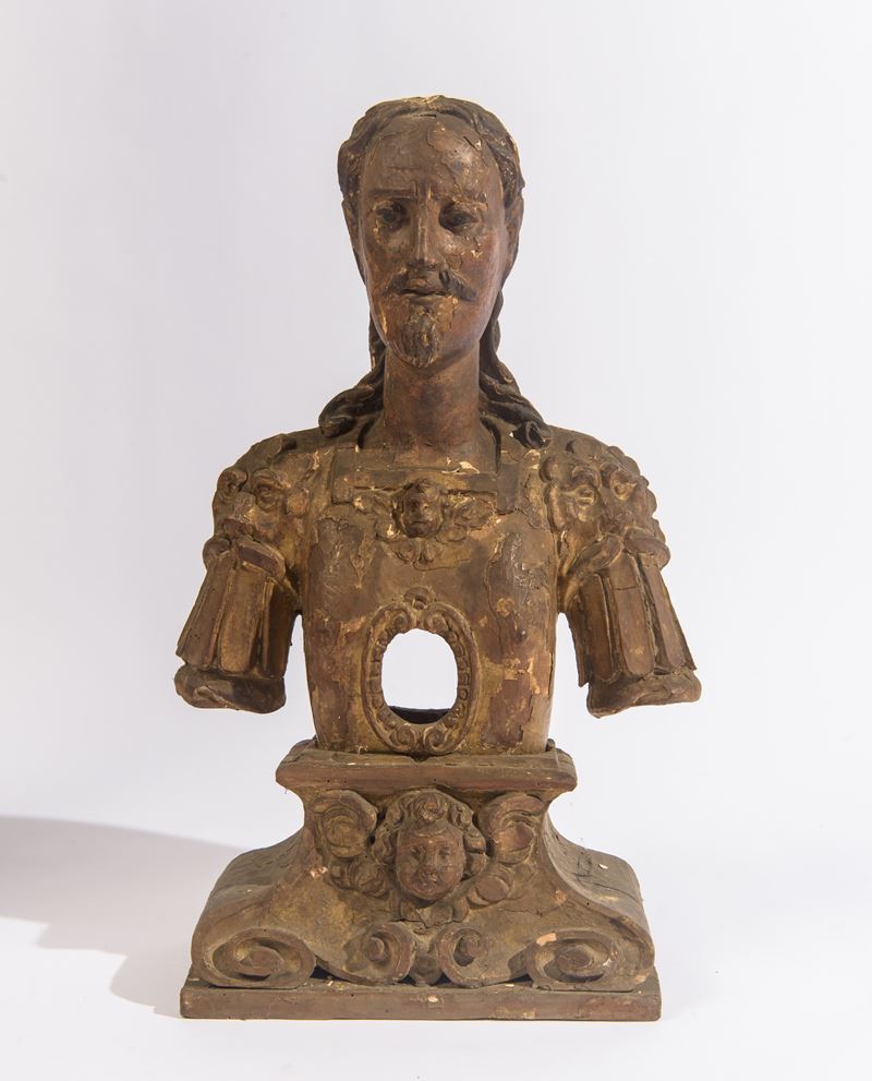 Grande busto reliquario