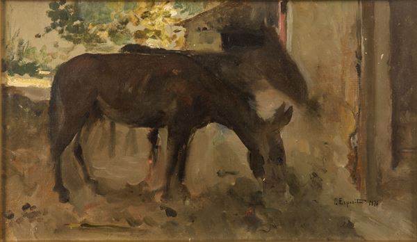 Gaetano Esposito - Nella stalla