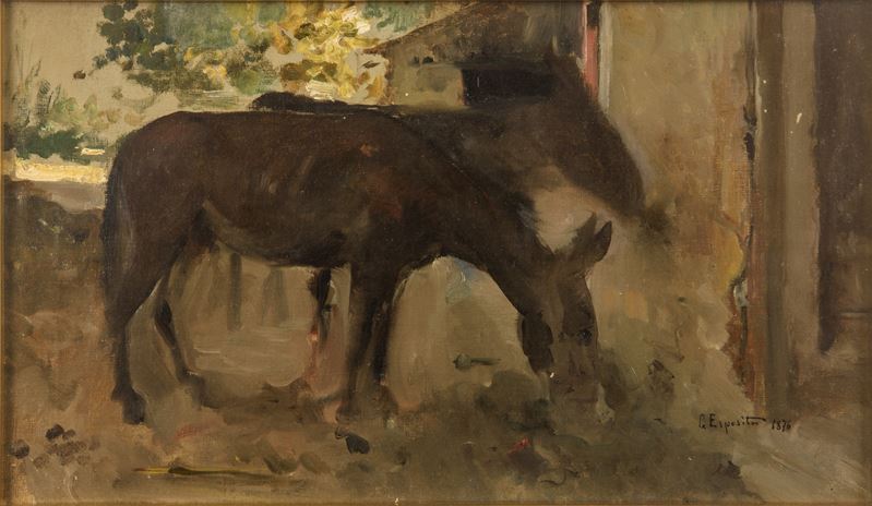 Gaetano Esposito - Nella stalla