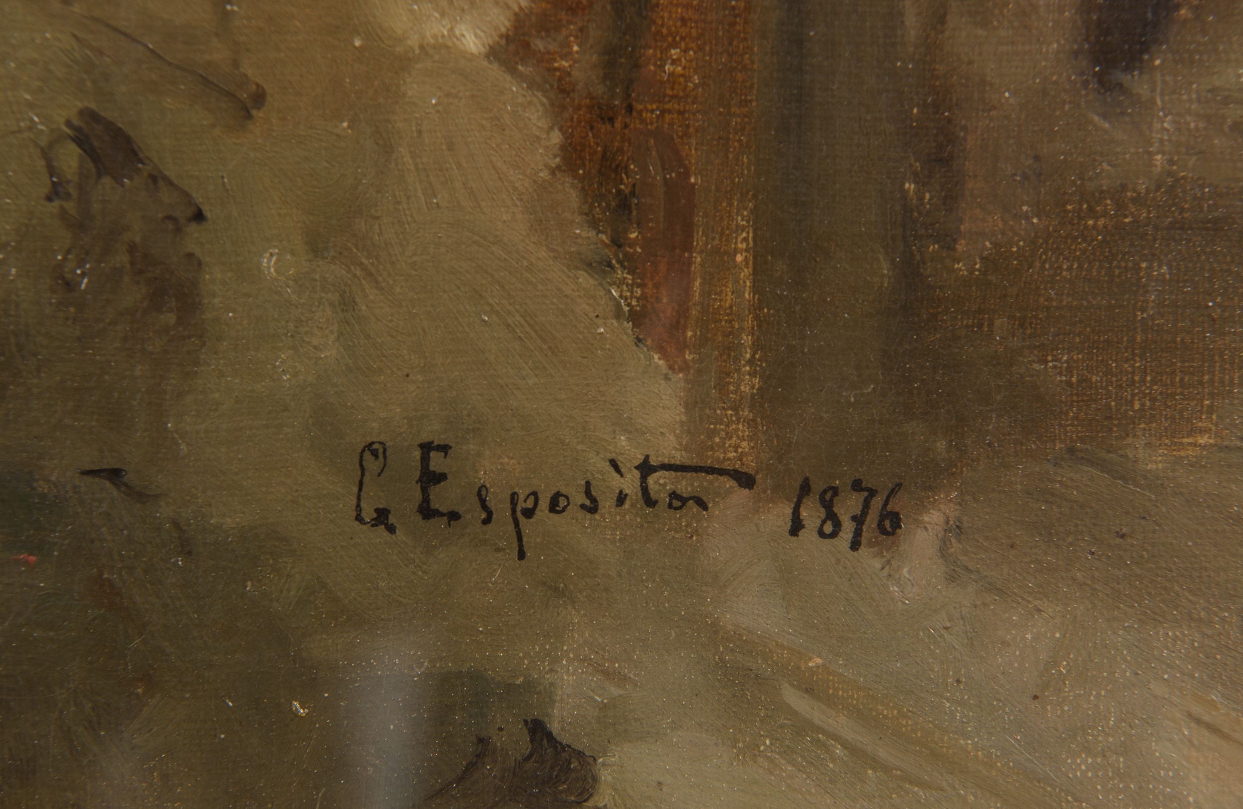 Gaetano Esposito - Nella stalla