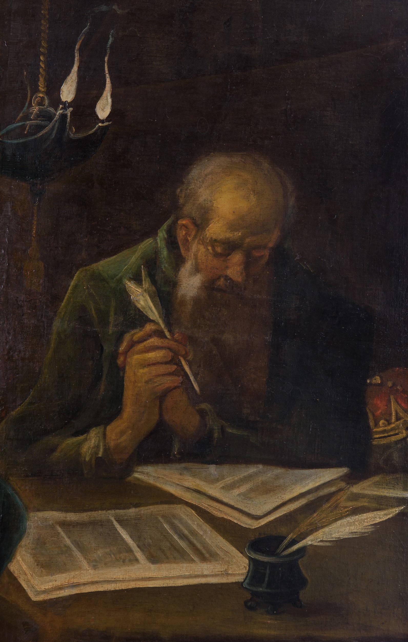 Scena d'interno con filosofi