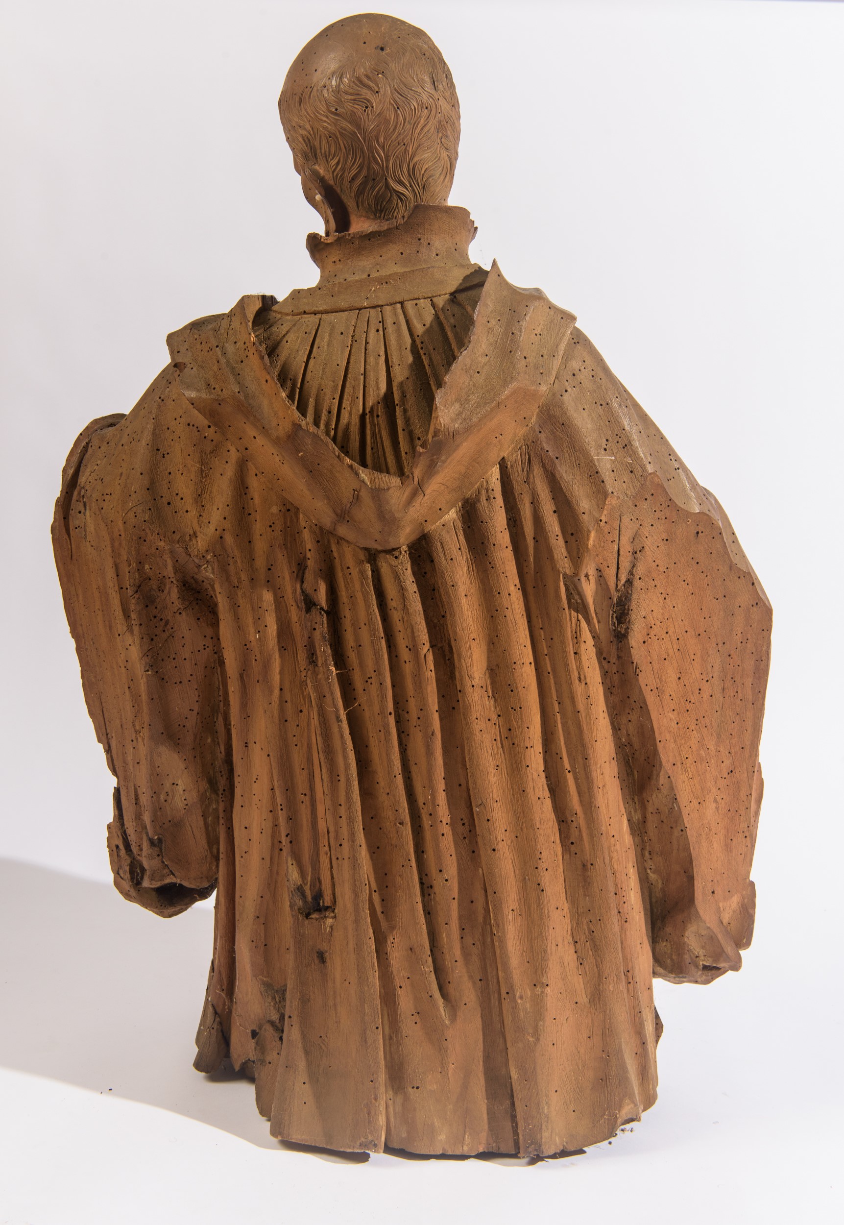 Scultura lignea raffigurante Santo