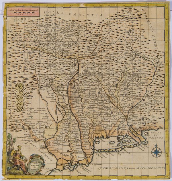 Carta geogragifica della patria del Friuli 