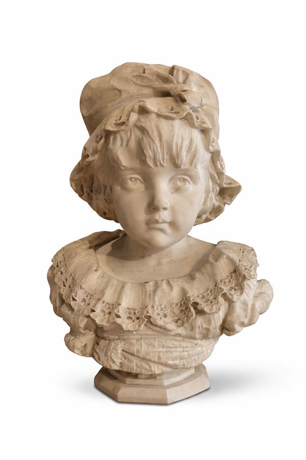 Riccardo Galli - Busto di fanciulla