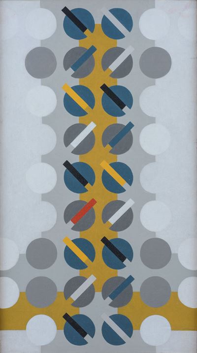Indifferenze dinamiche, acrilico su tela (2004)