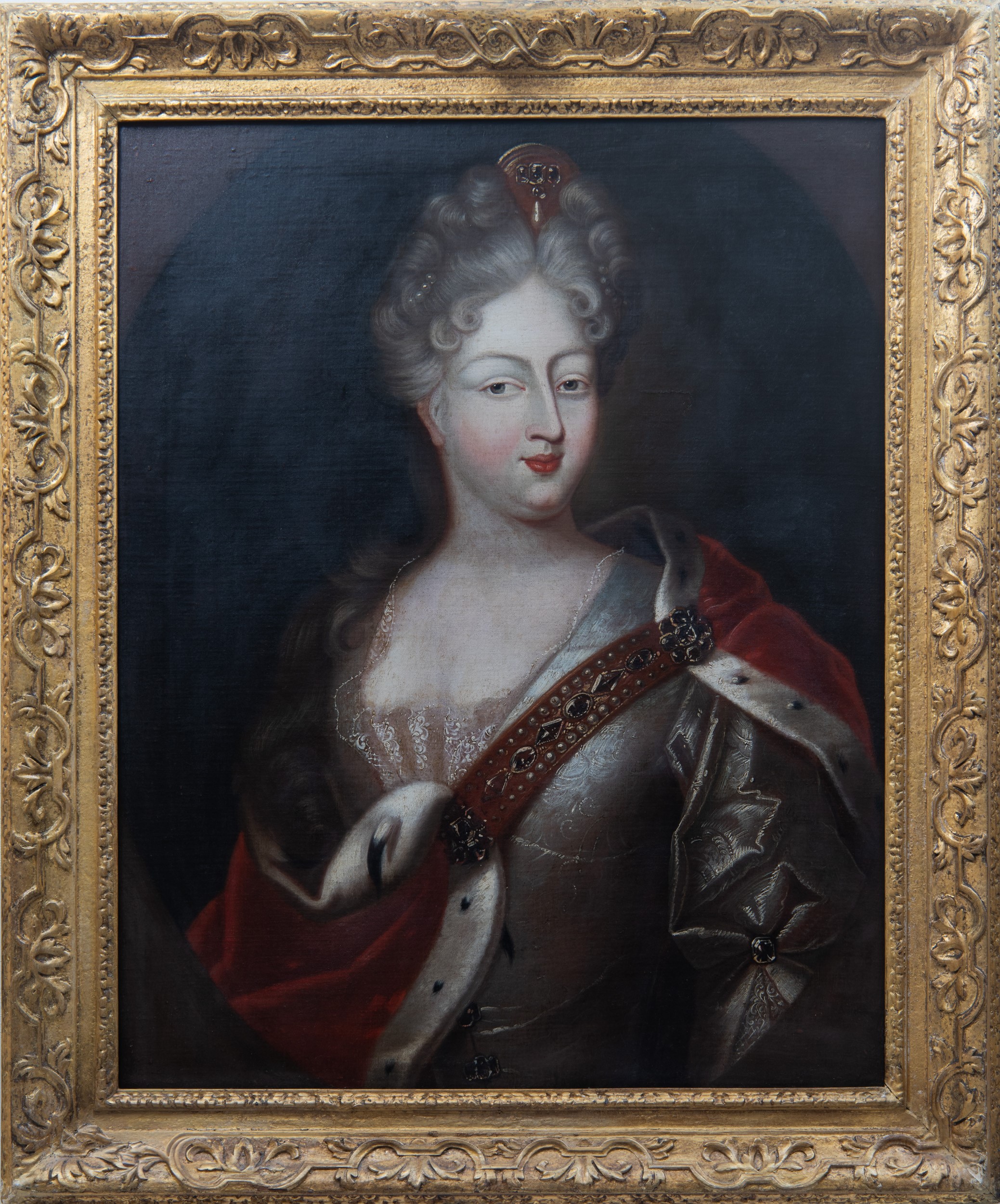 Scuola tedesca del XVIII secolo, Ritratto di Elisabetta Augusta Sofia del Palatinato-Neuburg