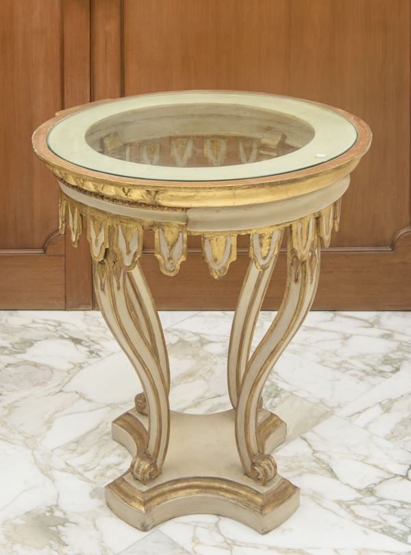 Tavolino rotondo da salotto