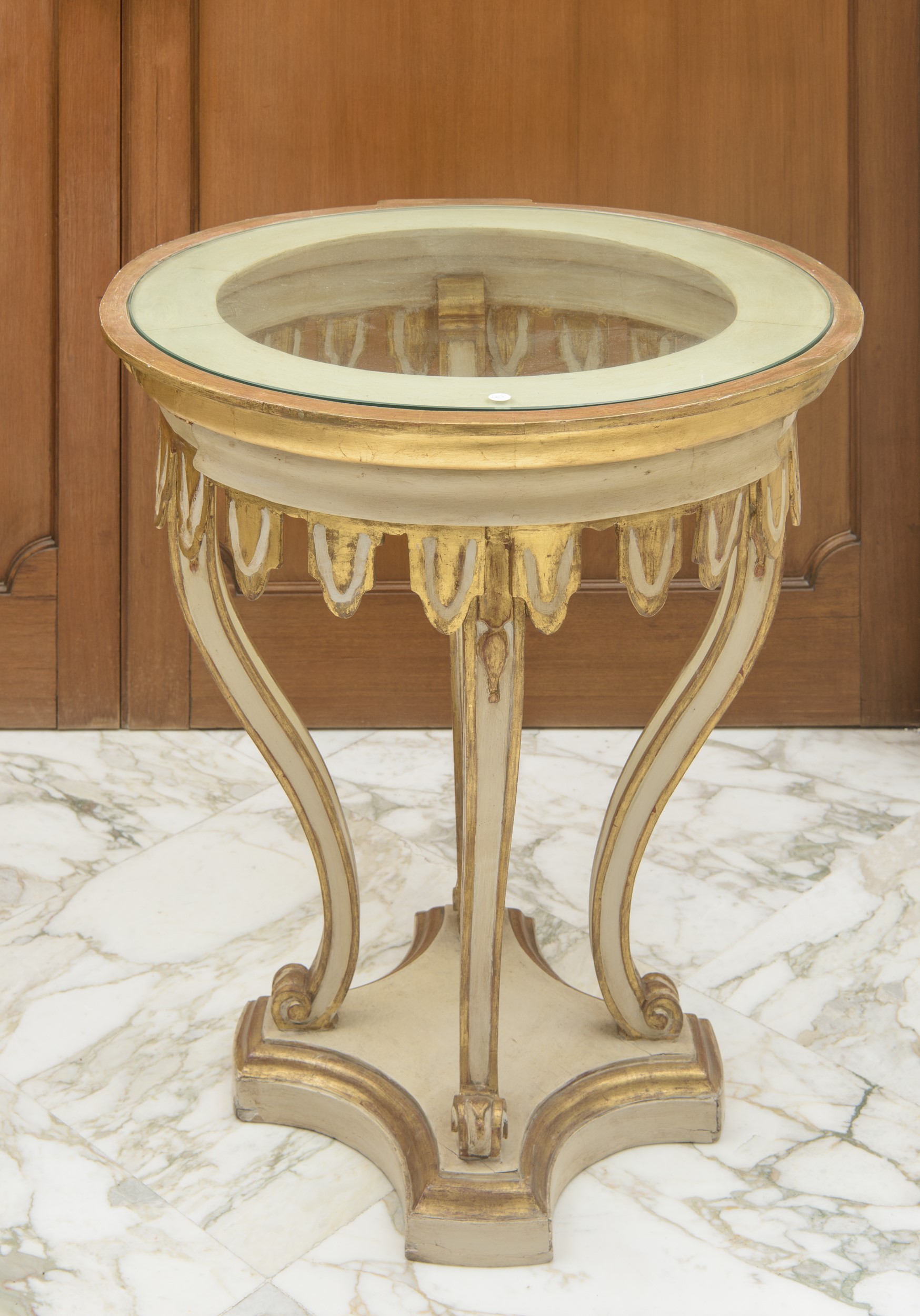 Tavolino rotondo da salotto