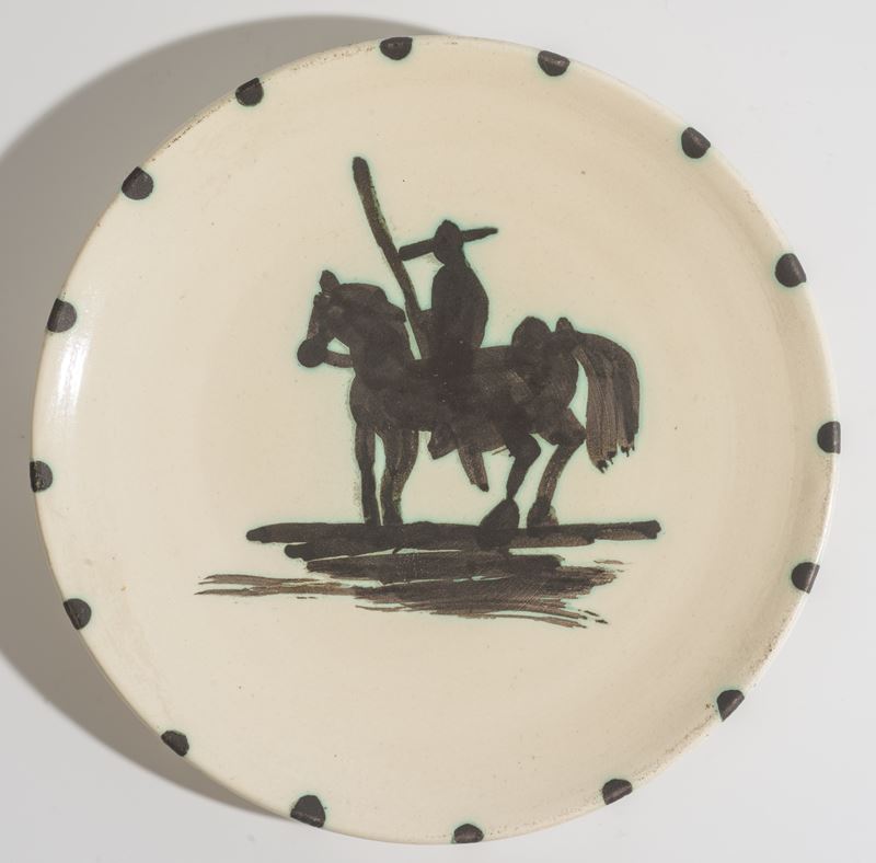 Picador, Pablo Picasso, ceramica, 1952