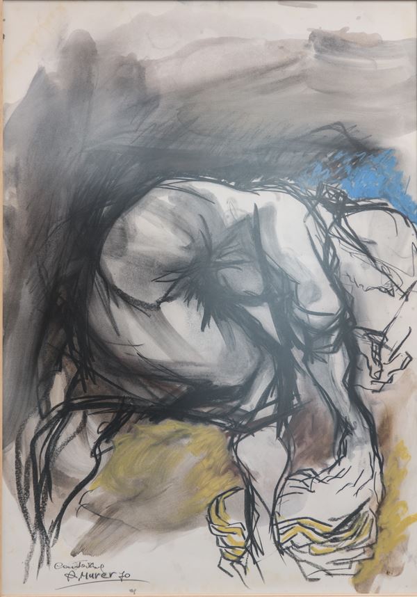 Augusto Murer - Contadina 