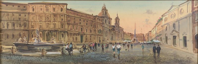 Veduta di Piazza Navona